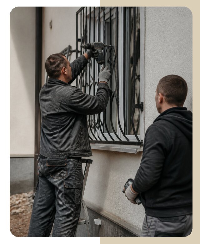 Установка наружных решеток в Мценске от 4962 р. | ДвериЛегко-Мцн